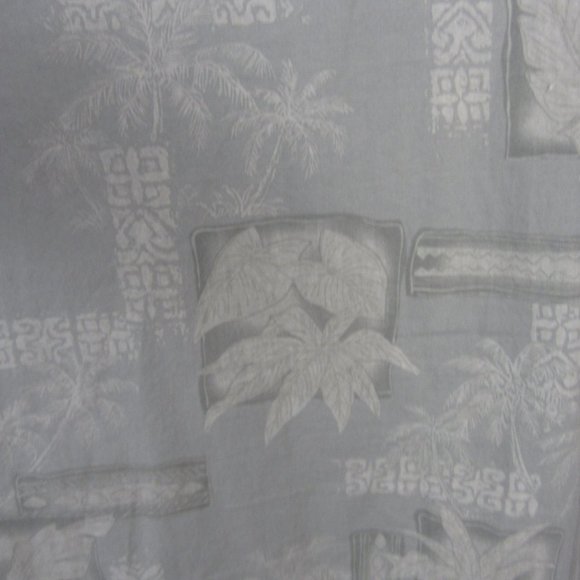 Batik Bay Men Hawaiian camp shirt p2p 27" 2XL aloha luau tropical cotton green - Picture 6 of 9